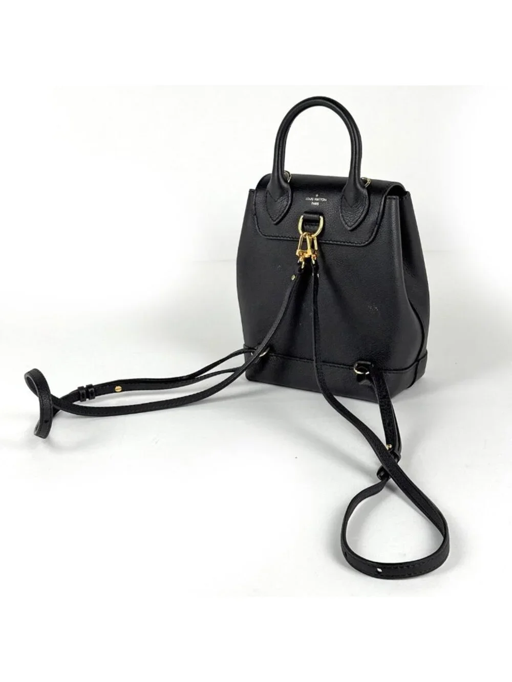 Louis Vuitton Lockme Backpack Mini Leather Noir